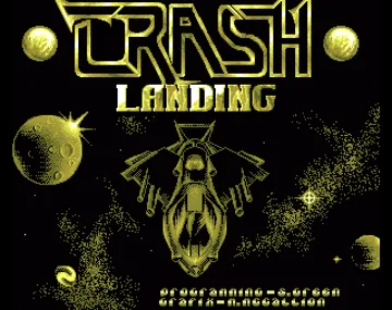 Crash Landing screen shot title